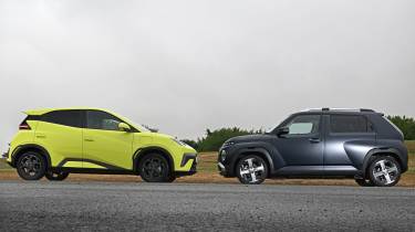 Hyundai Inster vs BYD Dolphin Surf - head-to-head